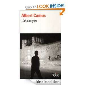 Étranger (Folio) (French Edition) Albert Camus  Kindle 