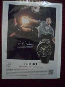 2011 Print Ad Seiko Sportura Watches LANDON DONOVAN U.S. Soccer  