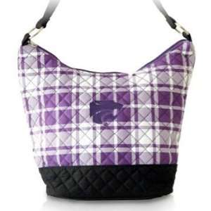   Kansas State Wildcats Womens/Girls Quilted Handbag: Sports & Outdoors