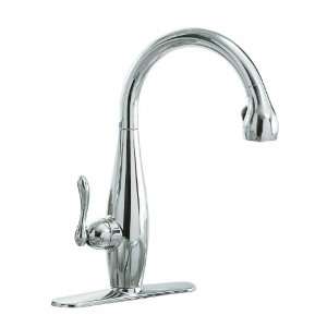   692 CP Clairette kitchen sink faucet Polished Chrome: Home Improvement