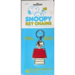  Peanuts Snoopy Flying Ace Keychain from 1980s Toys 