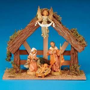   Religious Cedar Christmas Nativity Stable #50519
