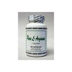  Montiff   Pure L Arginine Base   100 caps / 500 mg Health 