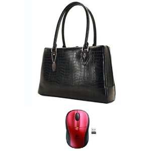   Carrying Case with M305 Red Wireless Mouse and Nano Receiver Bundle