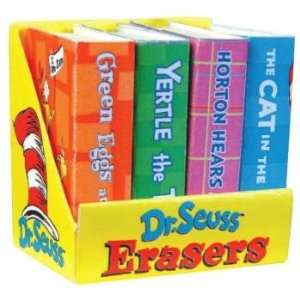  Dr Seuss Book Erasers Case Pack 84: Electronics