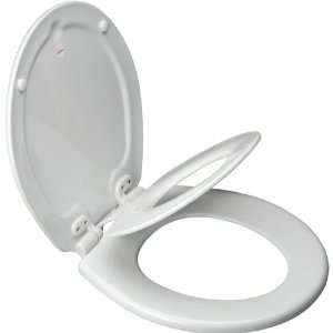  Church 683SLOW 000 Next Step Round Toilet Seat with Cover 