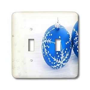 Yves Creations Christmas Decorations   Blue Snowflake Bauble   Light 