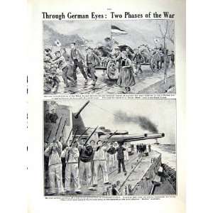  1916 WORLD WAR BRITISH SOLDIERS GERMAN SAILORS ARCHIE 