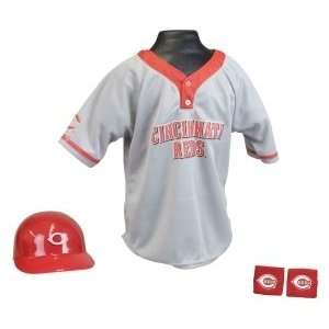 Cincinnati Reds Baseball Helmet And Jersey Set