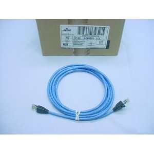 Leviton Blue Cat 5e 10 Ft Patch Cord Network Cable Booted Cat5e 5G455 