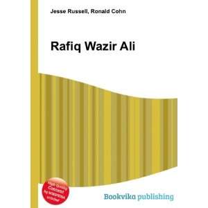  Rafiq Wazir Ali Ronald Cohn Jesse Russell Books