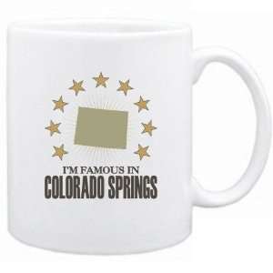New  I Am Famous In Colorado Springs  Colorado Mug Usa City:  