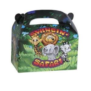 Swingin Safari Filled Treat Boxes   Party Favor & Goody Bags & Filled 