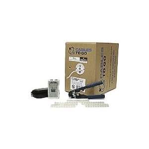  Cables To Go CAT 5e Network Installation Kit: Electronics