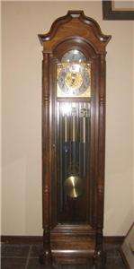 Herschede Grandfather Clock Christopher Columbus Model 106 Chimes 9 