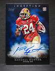 2011 Inception Auto Kendall Hunter 56/150 Blue Rookie RC SP