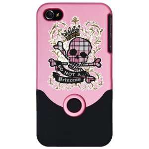  iPhone 4 or 4S Slider Case Pink So Not A Princess 