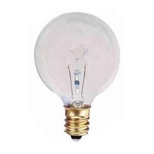  25W Clear Globe Light Bulb   2 Pack