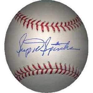 Scipio Spinks autographed Baseball