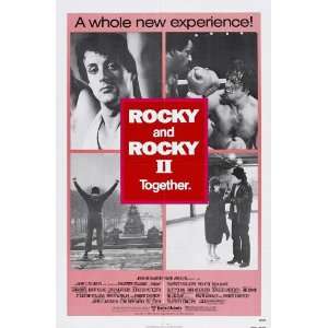  Rocky Poster F 27x40 Sylvester Stallone Talia Shire 