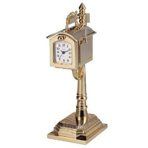 Bulova Antique Roadside Box Mini Collectible Clock:  Home 