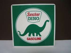 Sinclair Gasoline pump sign Gas Station Dino Supreme  