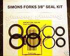 SIMONS FORKS SEAL KIT with 1/4 inch height seal