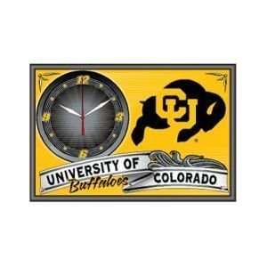  NCAA Colorado Buffaloes Framed Clock: Sports & Outdoors