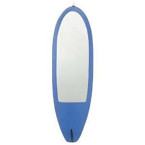  Blue Longboard Surfboard Mirror