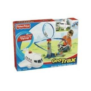 Fisher Price GeoTrax Geoair High Flyin Airport with Free DVD Included 