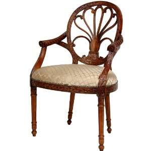  Queen Elizabeth Sitting Room Chair   Beige Tile: Home 
