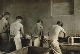 1917 child labor photo Making bread. Pauls Valley  