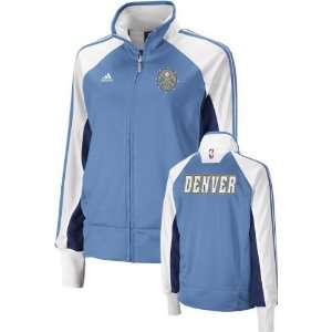  Denver Nuggets  Womens  NBA On Court Track Jacket: Sports 
