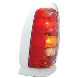   TailLight Cover Clr W/Flame Covers Headlight Covers: Sports & Outdoors