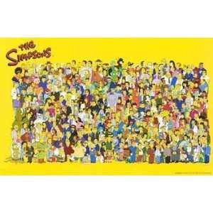  Simpsons Characters A    Print
