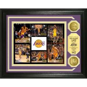  Los Angeles Lakers 24KT Gold Coin Photo Mint: Sports 