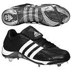 Adidas Excelsior 5 Low Baseball Cleat Blk/Wht Size 12.5