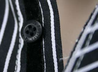   LAUNDRY Scott Weiland mens NEW BOLD white Stripe dress Shirt EWW061