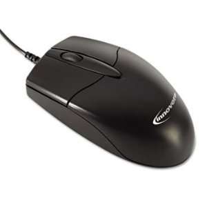  Basic Office Optical Mouse, Three Buttons, Black Camera 