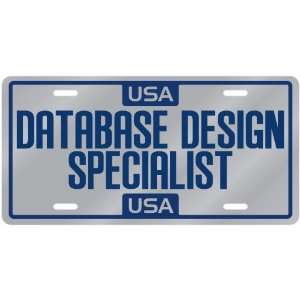  New  Usa Database Design Specialist  License Plate 