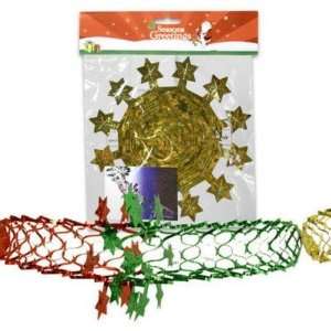  Garland 9L Star w/Silver Bells Case Pack 144 Everything 