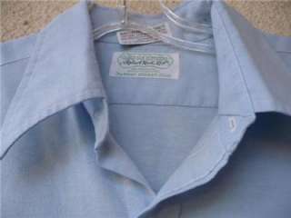 Vintage Mens SANFORIZED Shirt Cable Car Clothiers 15.5  
