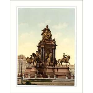  Maria Theresa Monument Vienna Austro Hungary, c. 1890s, (M 
