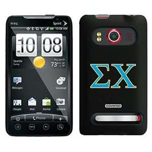  Sigma Chi letters on HTC Evo 4G Case  Players 