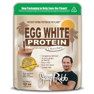  Egg White Protein   12 oz Chocolate: Health & Personal 