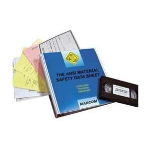  ANSI Material Safety Data Sheet Video Program