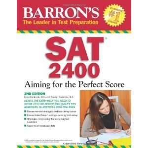  Barrons SAT 2400 Aiming for the Perfect Score [Paperback 