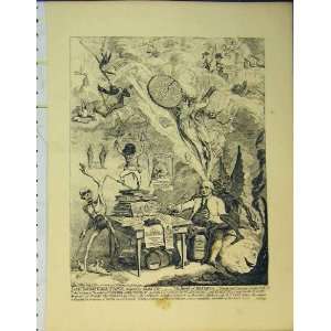   1790 Humphrey Print Gall Stone Thurlow Doctor Fantasy
