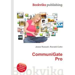  CommuniGate Pro Ronald Cohn Jesse Russell Books