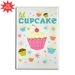  Rectangle Magnet (10 Pack) Lil Cupcake 
